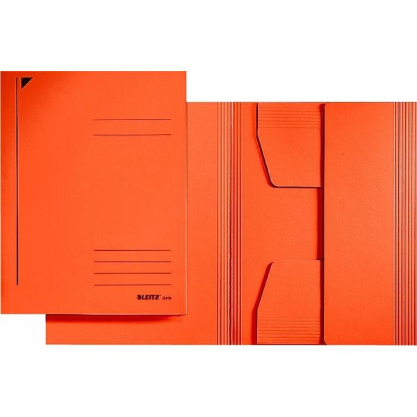 25X Leitz 3924-00-45 Cartella Legale A4 In Cartone 300G Arancione-image