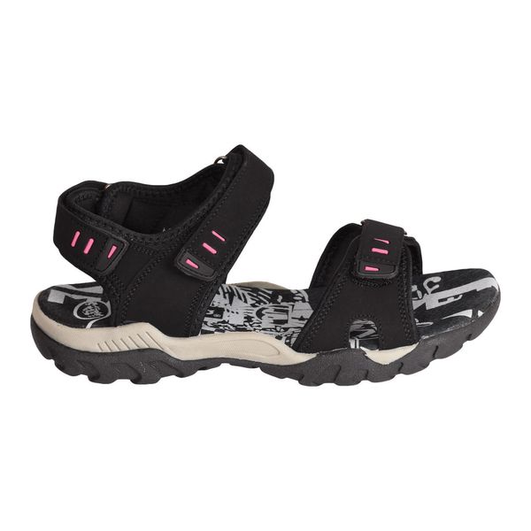 Sandalo Sportivo / Da Trekking Pdq Da Donna Con Chiusura A Velcro DF437 (4 UK/37 Eu) (Nero)-image