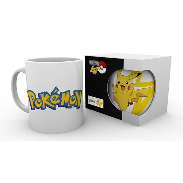 Tazza Pokemon - Tazza "Logo & Pikachu"" Tazza Da Caffè Tazza Da Tè"-image