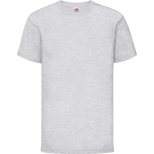 Maglietta Fruit Of The Loom Per Bambini, Manica Corta BC329 (3-4 Anni (104)) (Grigio Screziato)-image