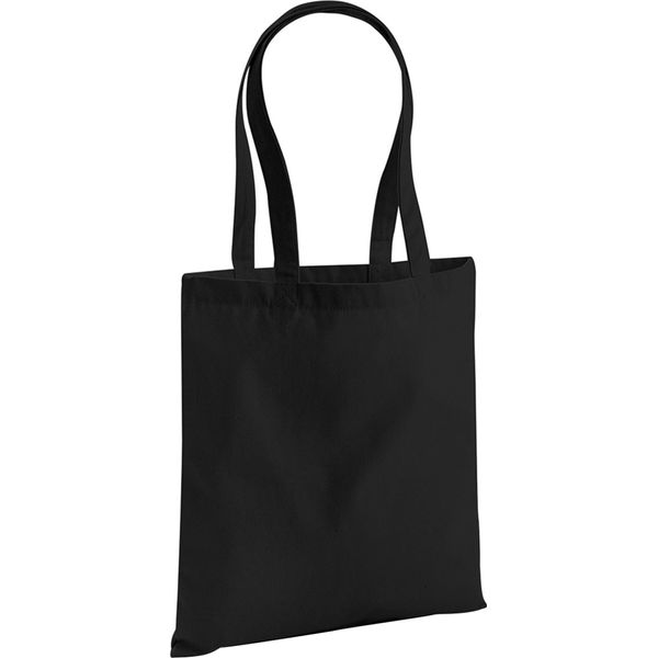 Westford Mill Earthaware Bag For Life Shopper / Borsa Della Spesa, 10 Litri (2 Pezzi/Confezione) BC4549 (Taglia Unica) (Nero)-image