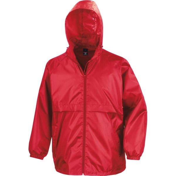 Giacca Result Core Da Uomo, Leggera, Impermeabile, Antivento BC898 (Xl) (Rosso)-image