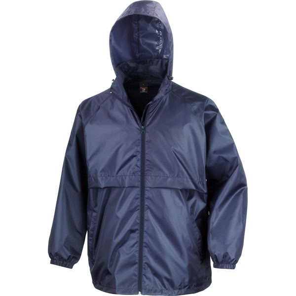 Giacca Result Core Da Uomo, Leggera, Impermeabile, Antivento BC898 (S) (Blu Navy)-image