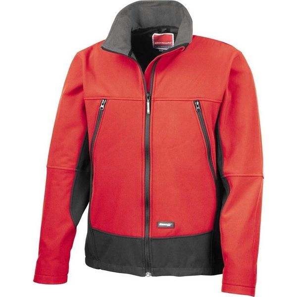 Result Giacca Softshell Da Uomo, Impermeabile, Antivento BC856 (Xl) (Rosso/Nero)-image