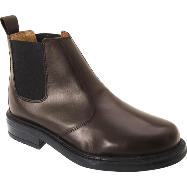 Roamers Stivaletti Chelsea In Pelle Da Uomo DF283 (48 Eu) (Marrone)-image