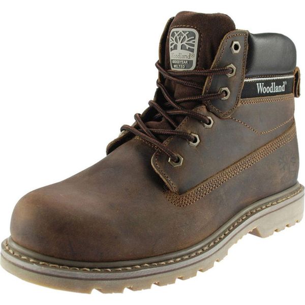 Stivali Utility Da Uomo Woodland DF777 (45,5 Eu) (Marrone)-image
