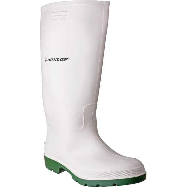 Dunlop Donna Pricemastor 380BV Stivali Di Gomma FS3206 (38 Eu) (Bianco/Verde)-image