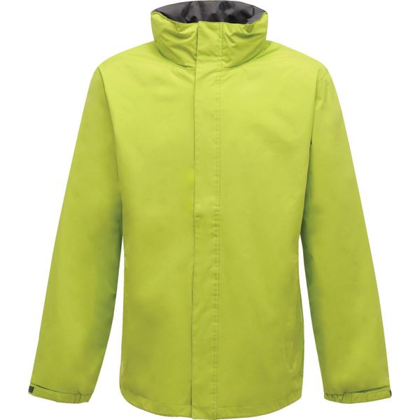 Giacca Regatta Standout Ardmore Da Uomo, Impermeabile E Antivento RG1603 (3XL) (Lime/Grigio)-image