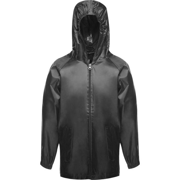 Regatta Professional - Giacca Impermeabile Per Bambini RG3178 (116) (Nero)-image