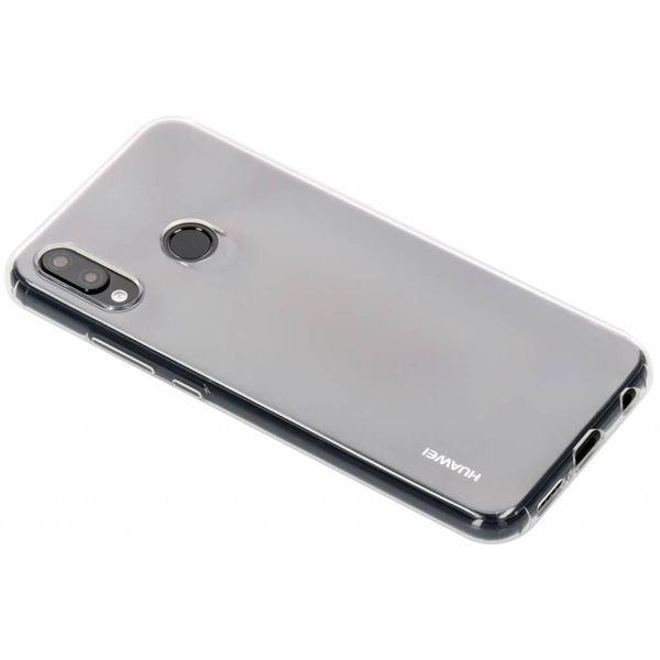 Huawei P20 Lite Cover - Silicone - Backcover Huawei - Trasparente-image
