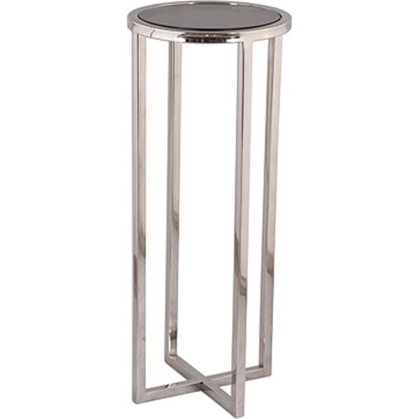 Tavolino Di Design Casa Padrino Argento 30 X 30 X H. 75 Cm - Mobili Da Tavolo Di Design-image