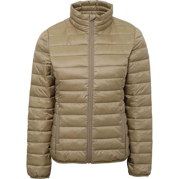 2786 Giacca Trapuntata Da Donna RW6283 (Xl) (Khaki)-image