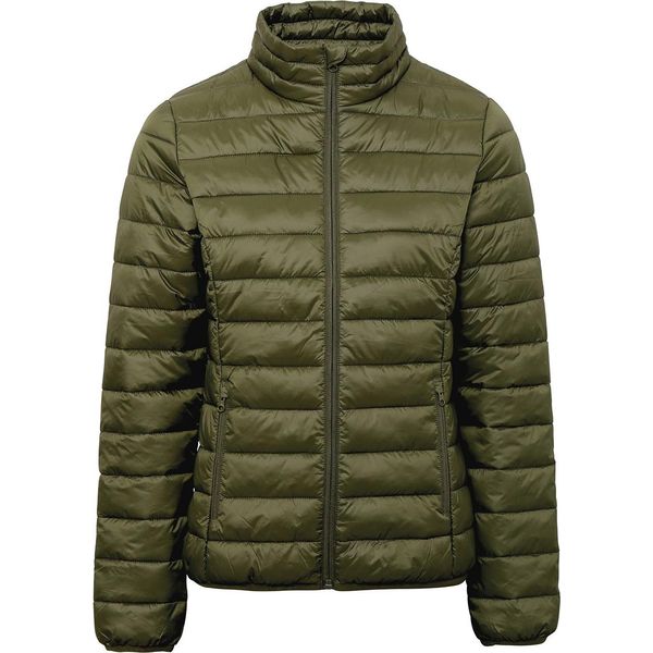 2786 Giacca Trapuntata Da Donna RW6283 (L) (Olive)-image