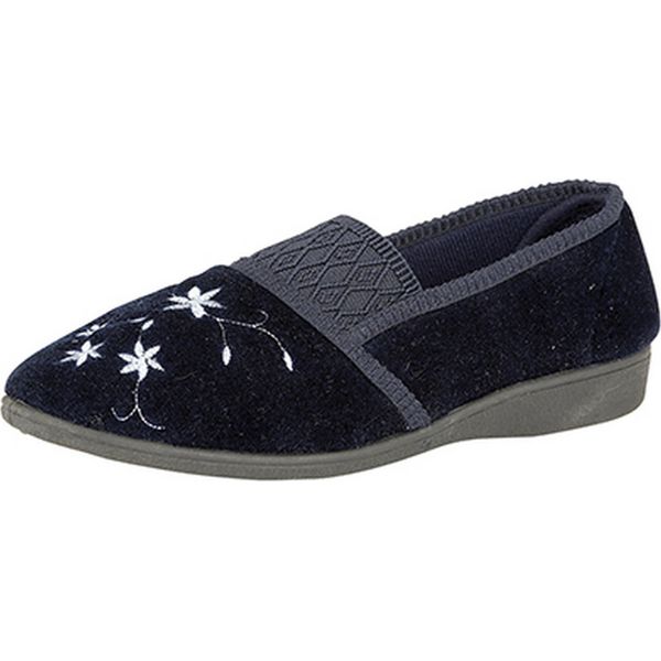 Zedzzz Pantofole Joanna Da Donna DF1319 (8 UK/42 Eu) (Blu Navy)-image
