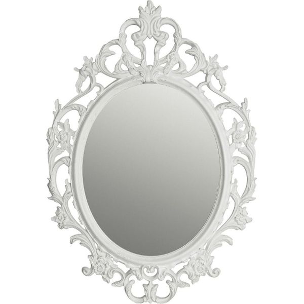 Casa Padrino Specchio Da Parete Barocco Bianco/Oro 58 X H. 84 Cm - Specchio In Stile Barocco-image