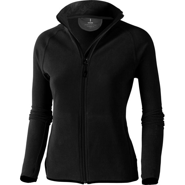 Elevate Damen Microfleece-Jacke Brossard PF1945 (M) (Schwarz)-image