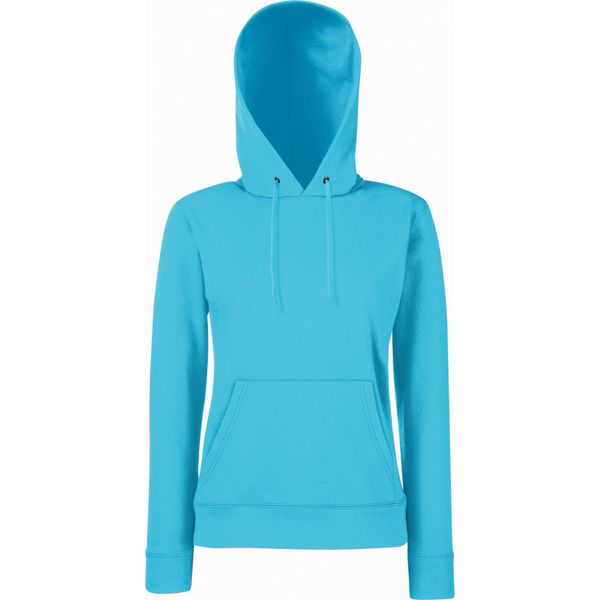 Fruit Of The Loom Lady Fit Pullover Mit Kapuze BC363 (Xs) (Rosa)-image