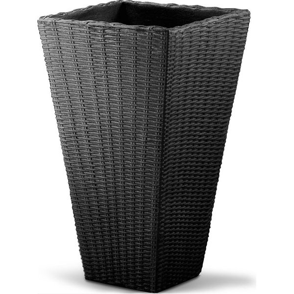 Deuba Fioriera Vaso Per Fiori Per Esterni Cassetta Per Piante Vasi Da Giardino Balcone Fioriere Eleganti-image