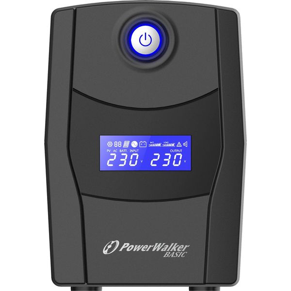 Powerwalker Vi 600 Stl Line-Interactive 0.6 Kva 360 W 2 Ac Outlet(S)-image
