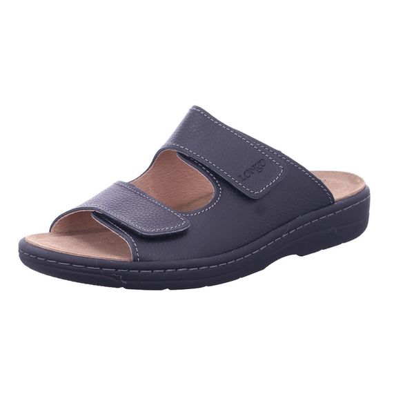Longo Mules - Pelle Nera : 41 : Taglia Normale: 41 Larghezza: Normale-image