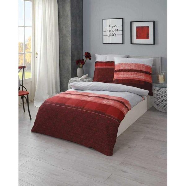 Kaeppel Mako Biancheria Da Letto In Raso Sarina 155X220 Cm + 80X80 Cm-image