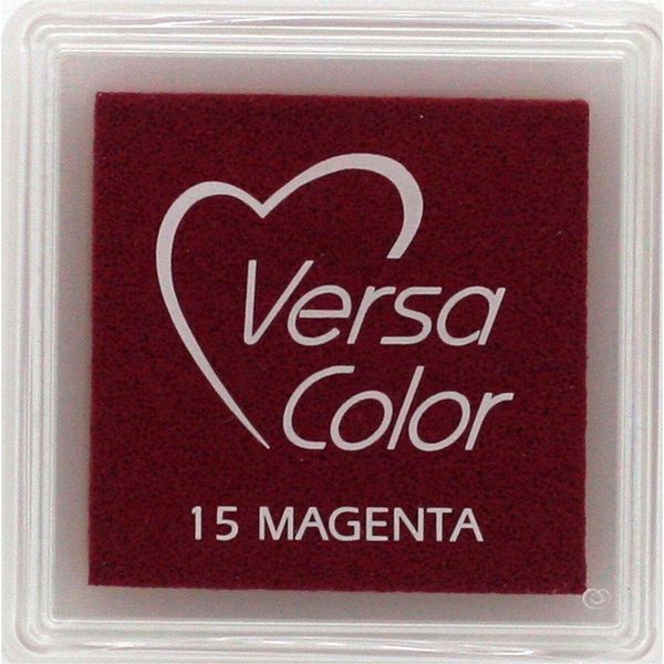 Tsukineko | Tamponi Per Timbri Versacolor 3X3Cm Magenta-image