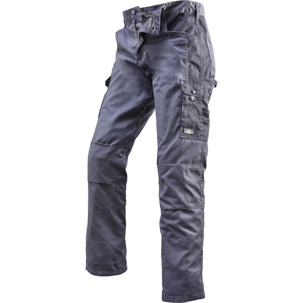 Pantaloni Uncle Sam Con Cintura In Vita Antracite/Nero Taglia 62-image