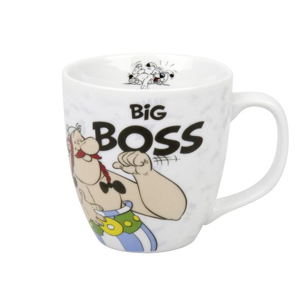 KöNitz Characters Becher - Big Boss, Obelix, Kaffeetasse, Kaffee Tasse, Asterix, Porzellan, 400 Ml, 11 1 157 2248-image