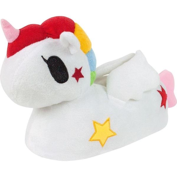 Tokidoki Pantofole Unicorno 3D Da Donna NS4764 (38/39 Eu) (Bianco)-image
