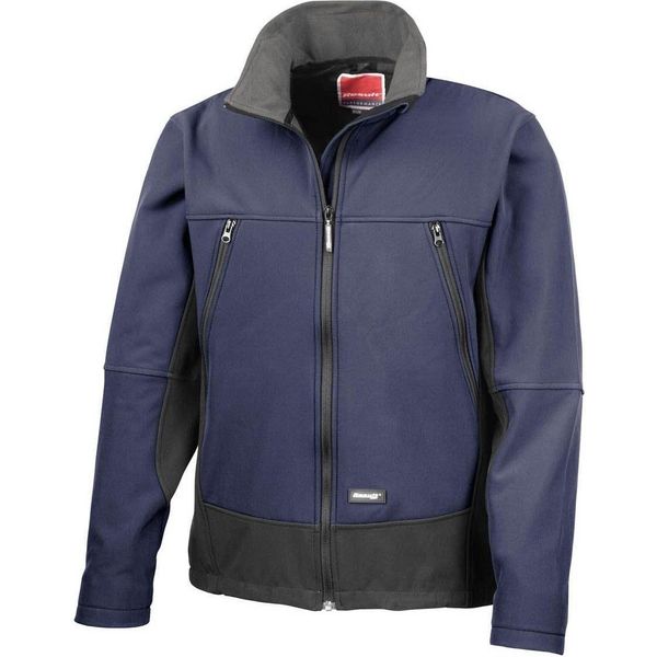 Result Giacca Softshell Da Uomo, Impermeabile E Antivento BC856 (Xl) (Navy/Nero)-image