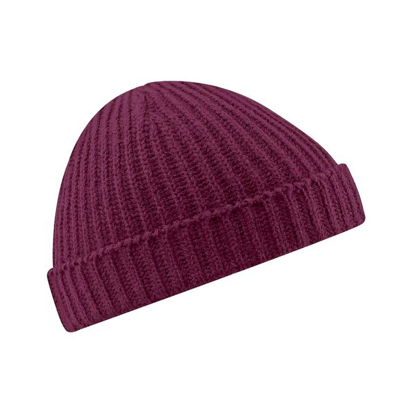Beechfield Cappello Da Marinaio Retrò Unisex / Berretto Invernale RW246 (Taglia Unica) (Borgogna)-image