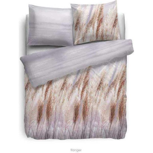 Hnl Biancheria Da Letto In Flanella Grano Rosa Pallido Ranger 135X200 Cm + 80X80 Cm-image