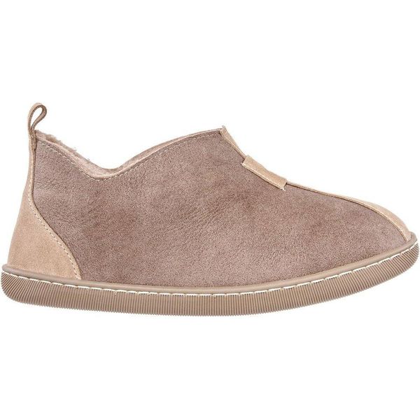 Vanuba Kalahari Lammfell Hausschuhe Damen Schuhe - Badelatschen Damen Hausschuhe - Leder Wolle Pantoffeln Damen - Bequeme Schuhe Damen Lammfell-Hausschuhe - 41 Eu Leder Harz Beige Beige-image