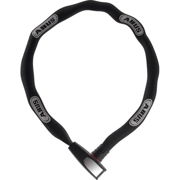 Lucchetto A Catena Abus Steel-O-Chain 8807K - Lucchetto Flessibile In Acciaio Temprato Per Biciclette - Livello Di Sicurezza Abus 8 - 110 Cm - Nero-image