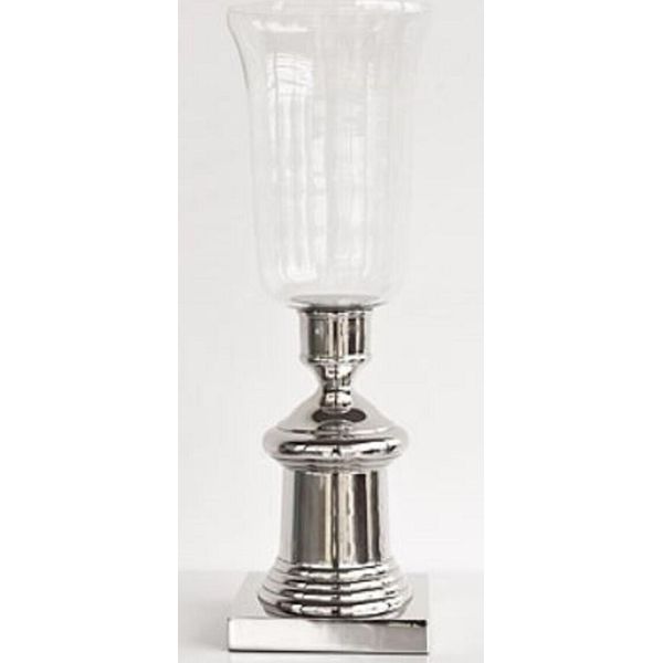 Casa Padrino Candeliere In Argento Ø 17 X H. 55 Cm - Accessori Per Hotel E Ristoranti-image