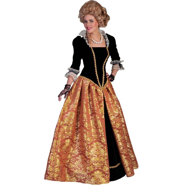 Costume Da Donna Imperatrice In Stile Barocco, Colorato - Xl-image