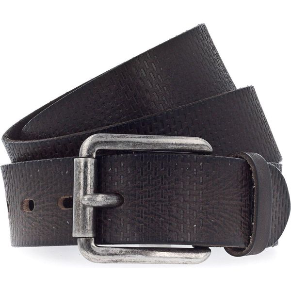 Tom Tailor Pelle Cintura Fashion Men's Belt W85 Dark Brown Marrone-image