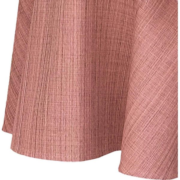Tovaglia Da Giardino Per Esterni Rosa Rotonda 145 Cm Lavabile-image