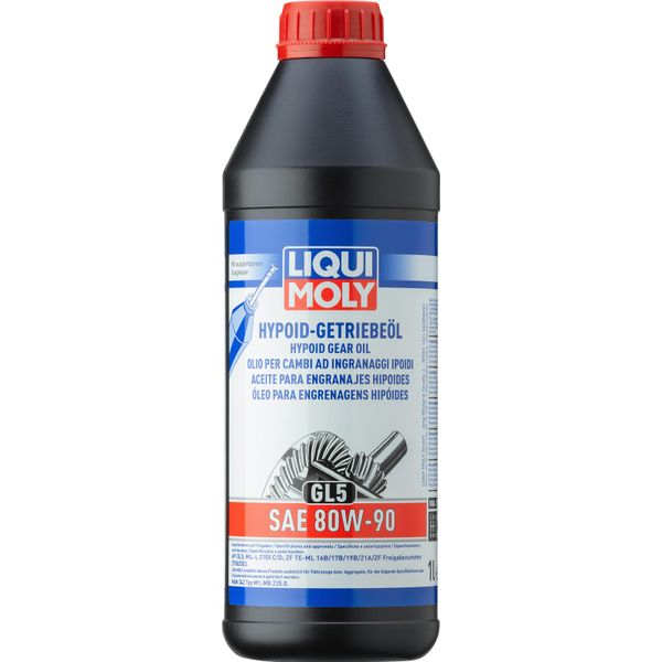 Olio Per Ingranaggi Liqui Moly Hypoid (GL5) Sae 80W-90 1 Litro-image