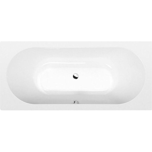 Viva B Vasca Rettangolare Con Piedini 185 X 80 X 47 Cm, Bianco-image