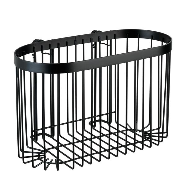 Wenko Mensola A Muro Mensola Robusta In Acciaio Inox Bagno Cucine Classic Plus Acciaio Nero-image