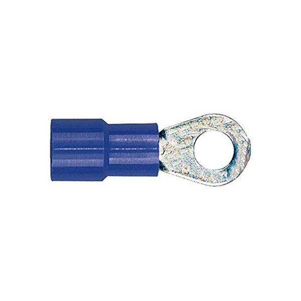 Connettore Ad Anello Connettore A Crimpare Isolato Sezione: 1,5 - 2,5 Mm², Foro Per Occhiello: 4,3 Mm / M4, Blu (Herth+Buss) Venduto Solo In Confezioni Da 100, Prezzo Per 100 Unità-image