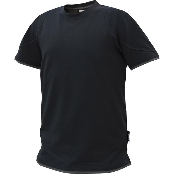 Dassy® Kinetic T-Shirt Black/Anthrazite Grey Taglia S Lunghezza: Standard-image