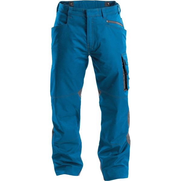 Dassy® Spectrum Pantaloni Da Lavoro Azur Blue/Anthracite Grey Taglia 50 Lunghezza: Plus-image