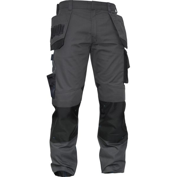Dassy® Pantaloni Da Lavoro Magnetici Con Tasche A Fondina E Tasche Per Ginocchiere Anthrazite Grey/Black Taglia 52 Lunghezza: Meno-image