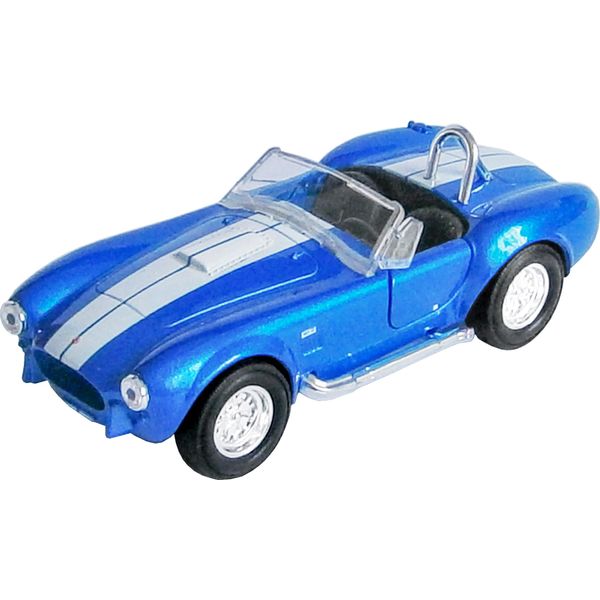 1965 Shelby Cobra 427 S/C Modellino Di Auto In Metallo Modellino Di Auto Giocattolo 86 (Blu-Metallico)-image