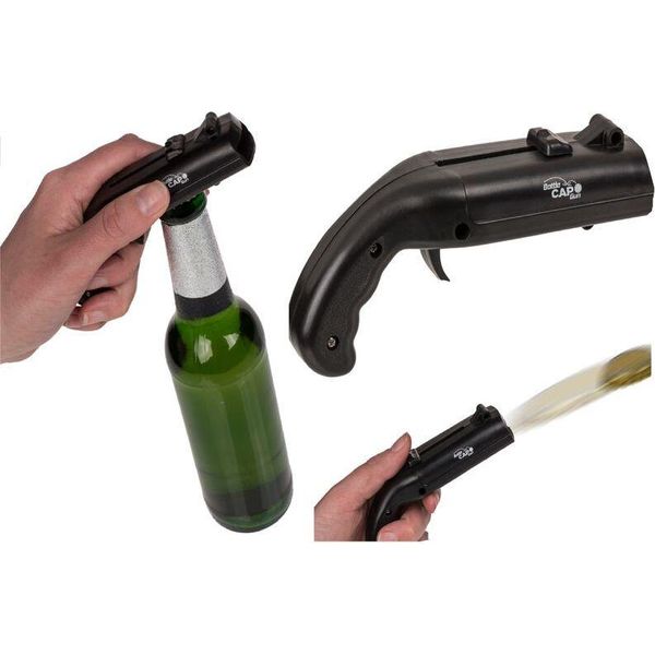 Pistola Per Tappi Di Bottiglia Apribottiglie Con Lanciabottiglie-image