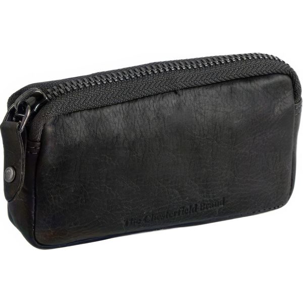 The Chesterfield Brand Pelle Caso Chiave Corey Keyholder Black Nero-image