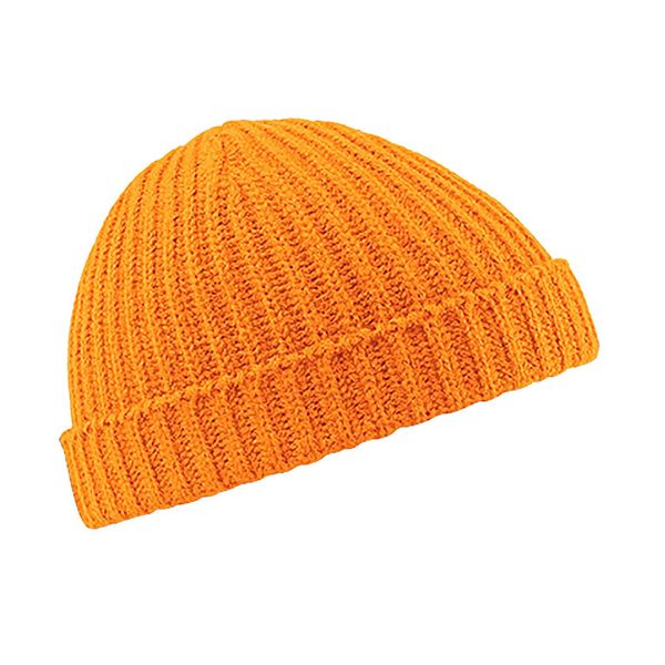 Beechfield Cappello Da Marinaio Retrò Unisex / Berretto Invernale RW246 (Taglia Unica) (Arancione)-image