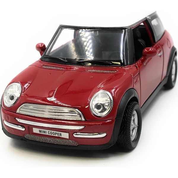 Onwomania Modellauto Mini Cooper Rot Auto Mst. 1:34-39-image
